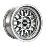 BBS TS-C 17x9in - 6x139.7 - 106.1 CB - ET0 - Satin Silver Wheel