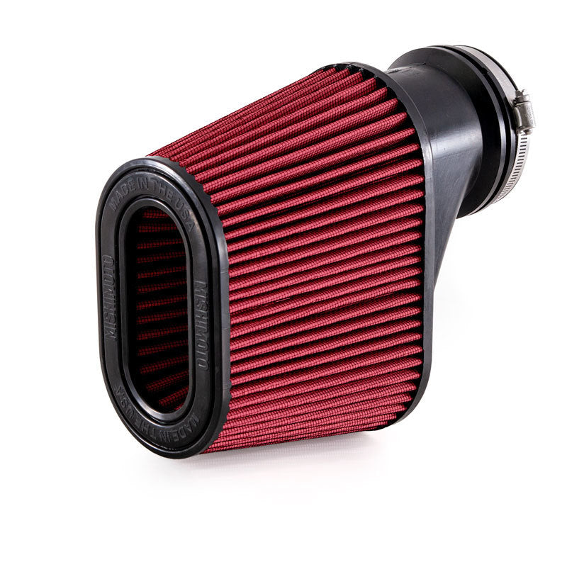 Mishimoto MMAF-38672S FITS: Air Filters Universal Fit FITS: Performance Air Filter 3.86in Inlet / 7.2in Length w/ Inlet Stack Air Filters Universal Fit