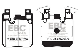 EBC DP32133C FITS: 14+ BMW M3 3.0 Twin Turbo (F80) Redstuff Rear Brake Pads Brake Pads Performance