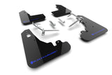 Rally Armor MF99-UR-BLK-BL FITS: 22-25 Subaru BRZ / Toyota GR86 Black UR Mud Flap w/Blue Logo Mud Flaps