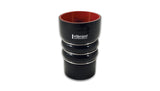 Vibrant 11865 FITS: Silicone Coupling 4 Ply Aramid CAC Hose 3in x 3.5in Inlet/Outlet Black Silicone Couplers & Hoses