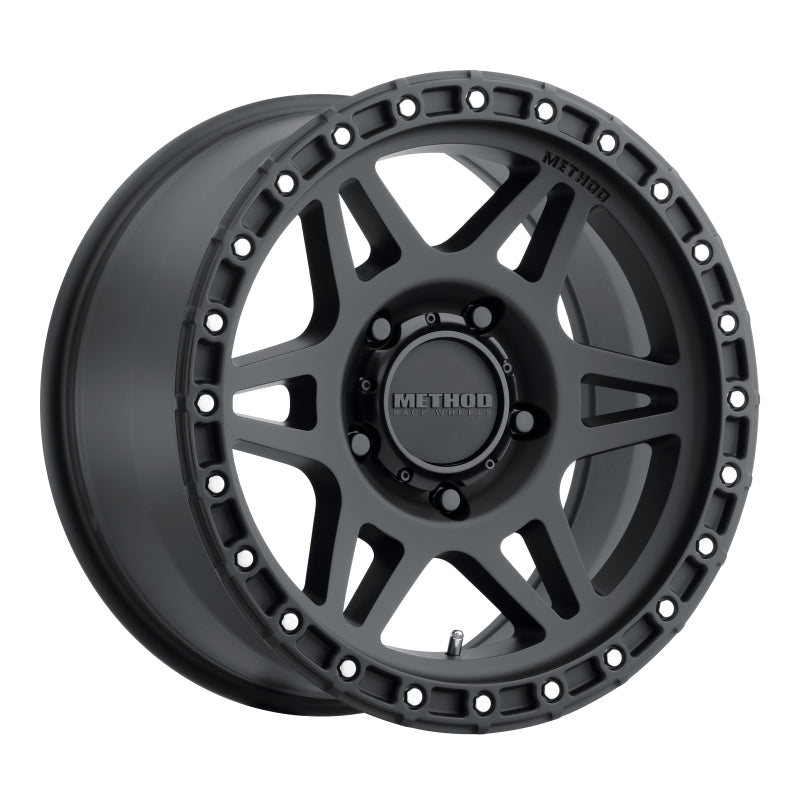Method Wheels MR31278558500 FITS:Method MR312 17x8.5 0mm Offset 5x150 110.5mm CB Matte Black Wheel Wheels Cast