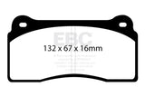 EBC DP31110C FITS: 99-03 Aston Martin DB7 5.9 Redstuff Front Brake Pads Brake Pads Performance