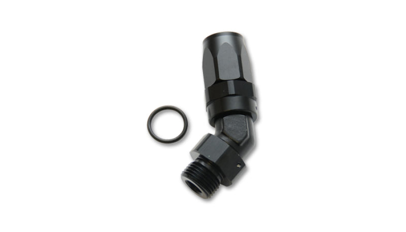 Vibrant 24408 FITS: Male -10AN 45 Degree Hose End Fitting 7/8-14 Thread (10) Fittings