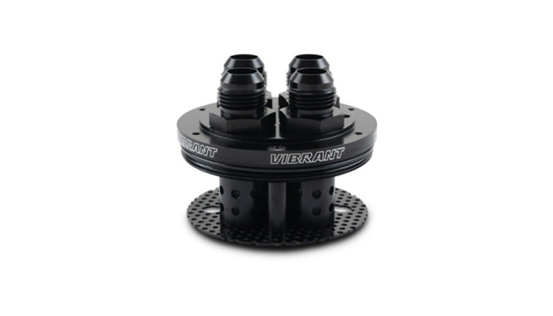 Vibrant 12787 FITS: 4-Port Catch Can Lid Assembly Oil Catch Cans