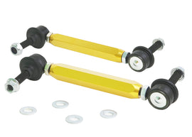 Whiteline KLC140-255 FITS: Universal Swaybar Link Kit-Heavy Duty Adjustable 10mm Ball/Ball Style Sway Bar Endlinks