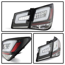 Load image into Gallery viewer, SPYDER 5076595 FITS: Chevy Cruze 2011-2014 Light Bar LED Tail Lights Black ALT-YD-CCRZ11-LBLED-BK Tail Lights