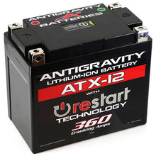 Load image into Gallery viewer, Antigravity Batteries AG-ATX12-RS FITS: -Antigravity YTX12 Lithium Battery w/Re-Start Batteries