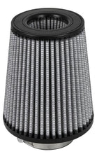 Load image into Gallery viewer, aFe 21-91004 FITS: MagnumFLOW Pro DRY S Universal Air Filter 3in F / 6in B / 4.5in T (Inv) / 7in H Air Filters Universal Fit
