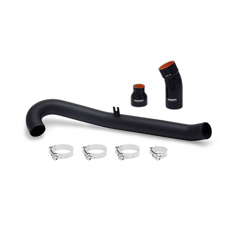 Mishimoto MMICP-FIST-14HWBK FITS: Intercooler Pipe Kits FITS: 2014+ Ford Fiesta ST Hot-Side Intercooler Pipe Kit Wrinkle Black Intercooler Pipe Kits