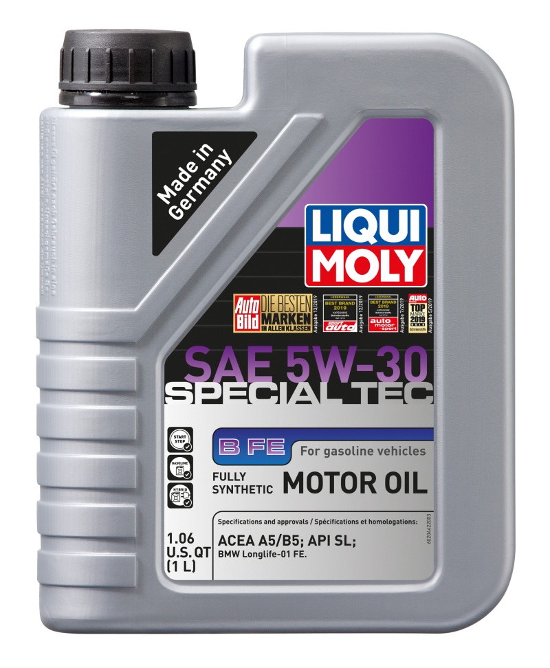 LIQUI MOLY 20442 FITS: 1L Special Tec B FE Motor Oil SAE 5W30 Motor Oils