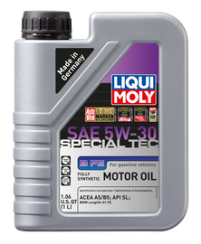 LIQUI MOLY 20442 FITS: 1L Special Tec B FE Motor Oil SAE 5W30 Motor Oils
