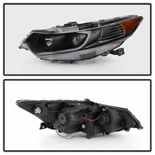Load image into Gallery viewer, SPYDER 9042218 FITS:xTune 09-14 Acura TSX Projector Headlights Light Bar DRL Black (PRO-JH-ATSX09-LB-BK) Headlights