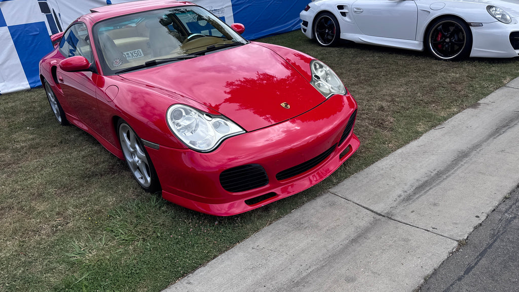 BetterBodies Motorsport front lip spoiler for Porsche 996 Turbo 1999–2004, racing style upgrade enhancing front bumper appearance.