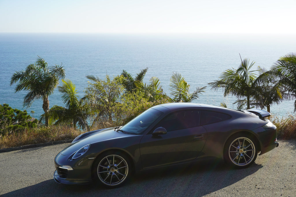Porsche 991 Carrera Euro GT chin spoiler by BetterBodies Motorsport, polyurethane front lip splitter for 2012–2015 models.
