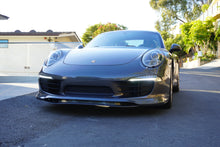 Load image into Gallery viewer, Porsche 991 Carrera Euro GT chin spoiler in polyurethane, front bumper splitter for 2012-2015 models, by BetterBodies Motorsport
