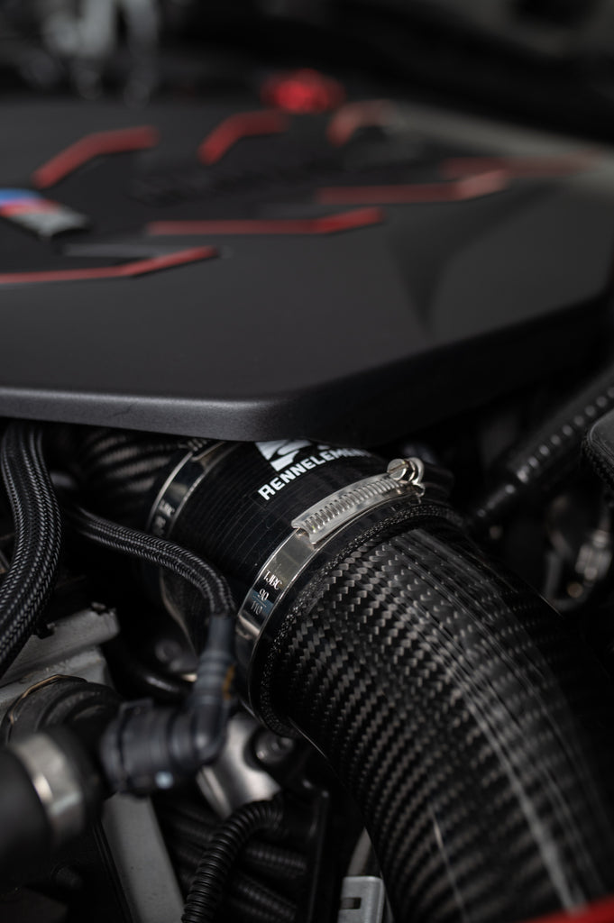 RENNELEMENT G90/G99 M5 BMW Dry Carbon Fiber Front Mount Intake