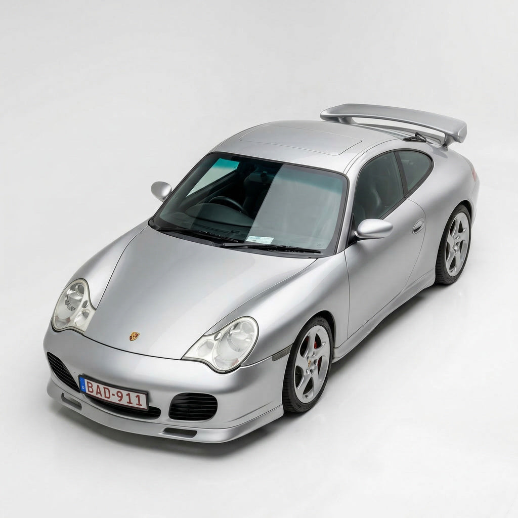 BetterBodies Motorsport Porsche 996 Turbo front lip spoiler for 1999-2004, racing style upgrade enhancing the front bumper look.