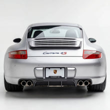 Load image into Gallery viewer, Porsche 997 Carrera GT3TEK rear wing by BetterBodies Motorsport, polyurethane ducktail spoiler on a 2005-2012 sports car.