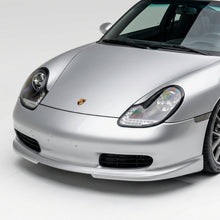 Load image into Gallery viewer, BetterBodies Motorsport Porsche 986 Boxster front chin spoiler in RUF/GT3 RS Spyder style lip, designed for 1997-2004 models.