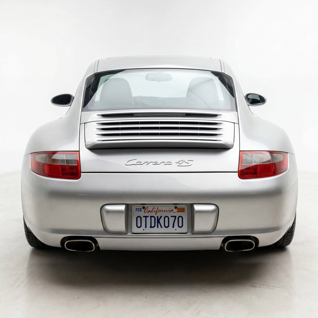 Porsche 997 Carrera Singer style mini ducktail spoiler made of polyurethane, designed for 2005-2011 models, by BetterBodies Motorsport.