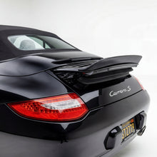 Load image into Gallery viewer, Porsche 997 Carrera Mini Ducktail spoiler in polyurethane, designed for 2005–2011 models, by BetterBodies Motorsport, wing style.