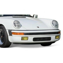 Load image into Gallery viewer, Yellow front spoiler for Porsche 911 RUF style by BetterBodies Motorsport, polyurethane narrow body, fits 1974–1989 models.