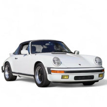 Load image into Gallery viewer, Yellow Porsche 911 RUF-style front spoiler by BetterBodies Motorsport, made of polyurethane, designed for narrow body 1974–1989 models.