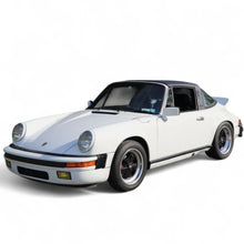 Load image into Gallery viewer, Yellow Porsche 911 RUF-style front spoiler by BetterBodies Motorsport, polyurethane narrow body, designed for 1974–1989 models.