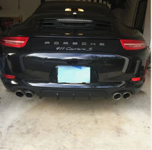 Load image into Gallery viewer, BetterBodies Motorsport Porsche 991 Carrera rear diffuser in polyurethane, showcasing aerodynamic upgrade for 2012–2015 models.