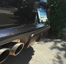 Load image into Gallery viewer, Porsche 991 Carrera rear polyurethane diffuser upgrade by BetterBodies Motorsport, showcasing aerodynamic design for 2012–2015 models.