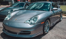Load image into Gallery viewer, BetterBodies Motorsport Porsche 996.2 Carrera GT3TEK front lip spoiler, racing style upgrade for 2002–2004 Porsche 996.