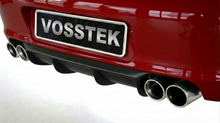 Load image into Gallery viewer, Porsche 997.1 Carrera rear diffuser by BetterBodies Motorsport, RUF/Strosek style polyurethane for 2005–2008 models.