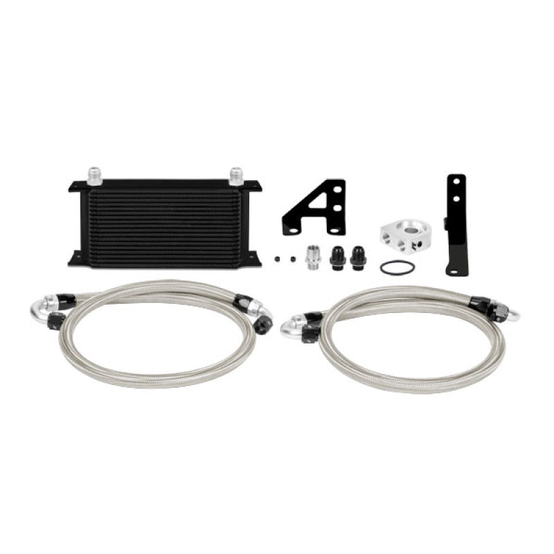 Mishimoto MMOC-STI-15TBK FITS: Oil Coolers FITS: 15 Subaru STI Thermostatic Oil Cooler Kit Black Oil Coolers