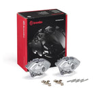 Brembo OE FALE52 FITS: 16-21 BMW M2/17-18 M3/17-20 M4/14-16 M235i Hydraulic Rear X-Style Brake Calipers Silver Brake Calipers OE