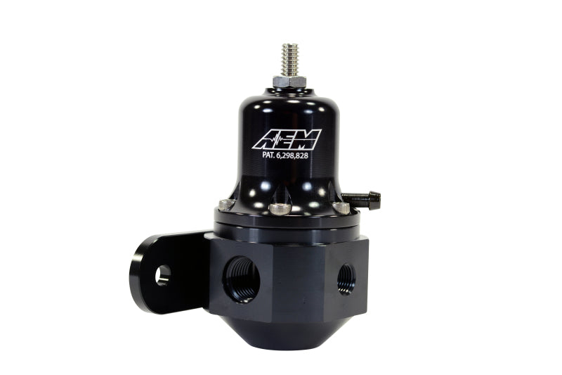 AEM 25-305BK FITS: High Capacity Universal Black Adjustable Fuel Pressure Regulator Fuel Pressure Regulators