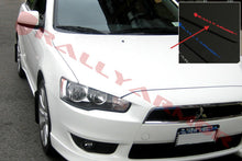 Load image into Gallery viewer, Rally Armor MF8-UR-BLK/RD FITS: 07-17 Mitsubishi Lancer Black UR Mud Flap w/ Red Logo Mud Flaps