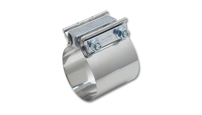Vibrant 1172 FITS: Easy Seal SS Exh Sleeve Butt Joint Clamp for 3in O.D. Tubing also 3in Nominal Oval Tubing Clamps