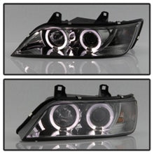 Load image into Gallery viewer, SPYDER 5009104 FITS: BMW Z3 96-02 Projector Headlights LED Halo Smoke High H1 Low H1 PRO-YD-BMWZ396-HL-SM Headlights