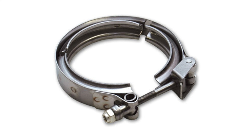 Vibrant 1492C FITS: SS Quick Release V-Band Clamp for V-Band Flanges with 4.15in O.D. Flanges