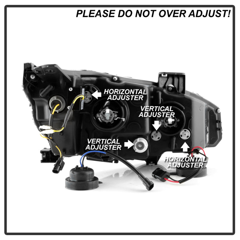 SPYDER 5087867 FITS: Honda Civic 16- 2DR/4DR/Hatchback Projector Headlights Black PRO-YD-HC16SI-SEQGR-BK Headlights
