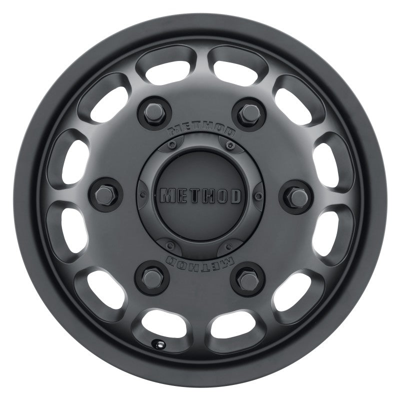Method Wheels MR901660685110 FITS: Method MR901 FRONT 16x6 +110mm Offset 6x180 138.9mm CB Matte Black Wheel Wheels Cast