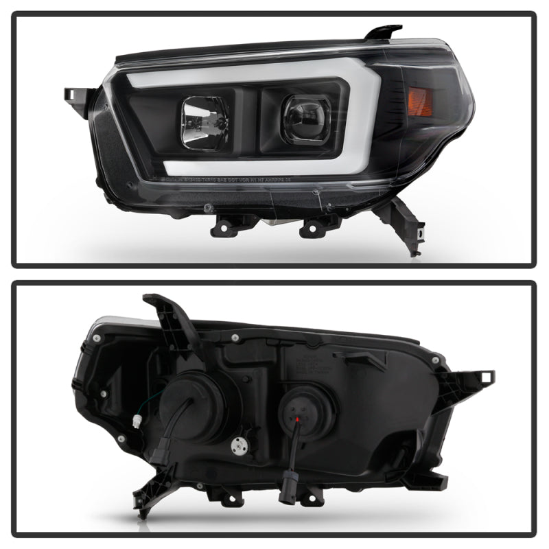 SPYDER 5087454 FITS: Signature Toyota 4Runner 10-13 Projector Headlights Black (PRO-YD-T4R10SI-BK) Headlights