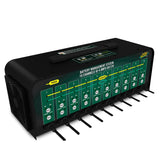 Battery Tender 021-0134-DL-WH FITS:10-Bank 6V/12V, 4A Selectable Battery Charger Battery Chargers