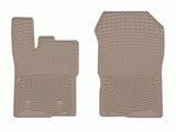WeatherTech 24-25 Ford Ranger 1st Row Front All-Weather Floor Mats - Tan