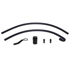 Mishimoto MMBCC-N54-06CBE2 FITS: 07-10 BMW N54 Baffled Oil Catch Can Kit Black (CCV Side) Oil Catch Cans