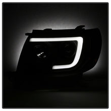 Load image into Gallery viewer, SPYDER 5085771 FITS: 05-11 Toyota Tacoma Ver 2 Proj Headlights Light Bar DRL Black Smoke PRO-YD-TT05V2-LB-BSM Headlights