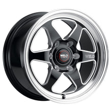 Load image into Gallery viewer, Weld S15677084P00 FITS: S156 17x7 Ventura 6 Drag 6x139.7 ET00 BS4.00 Gloss BLK MIL DIA 106.1 Wheels Cast