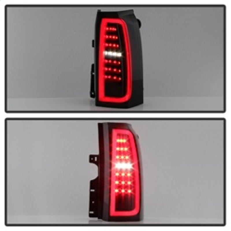 SPYDER 5085078 FITS: Chevy Tahoe / Suburban 15-17 LED Tail Lights Black Smoke (ALT-YD-CTA15-LED-BSM) Tail Lights