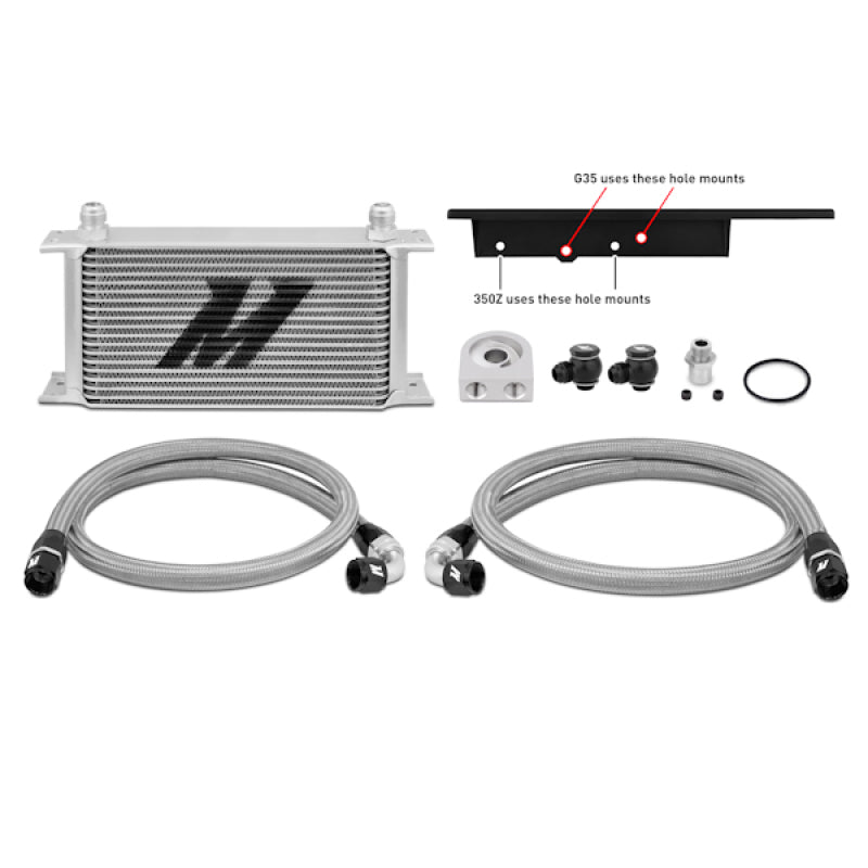 Mishimoto MMOC-350Z-03 FITS: 03-09 Nissan 350Z / 03-07 Infiniti G35 (Coupe Only) Oil Cooler Kit Oil Coolers